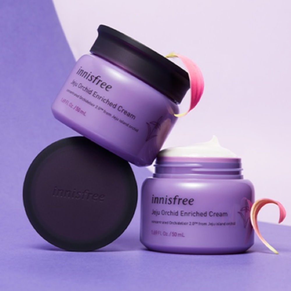 Innis Free Youth-enriched Face Cream with Orchid & squalene NIB
